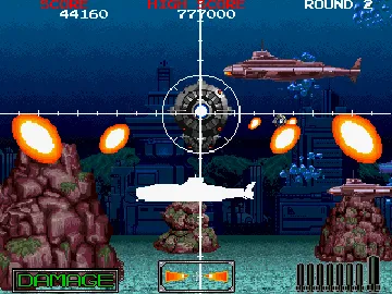 Battle Shark (US) screen shot game playing